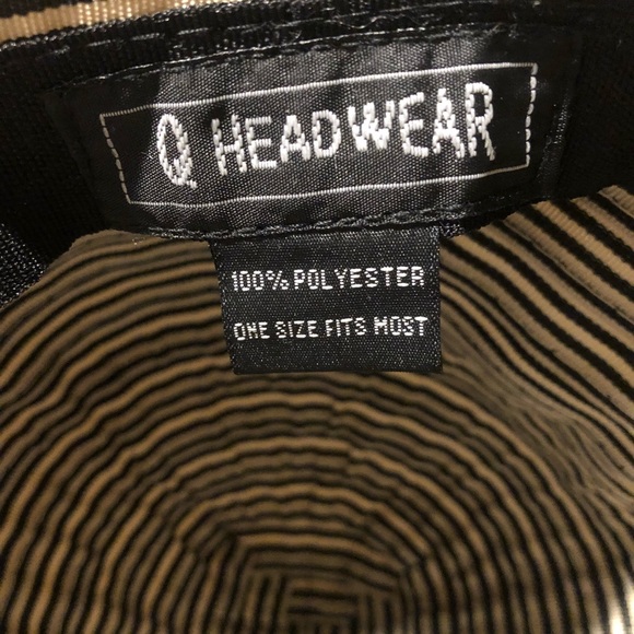 Striped beach hat - Picture 5 of 5